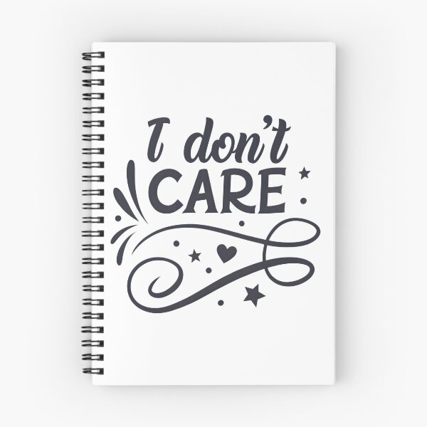 Item preview, I don't care designed and sold by trendspatterns.