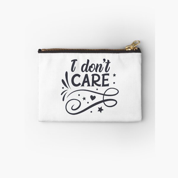 Item preview, I don't care designed and sold by trendspatterns.