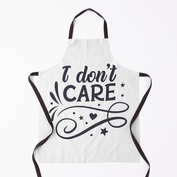 Item preview, I don't care designed and sold by trendspatterns.