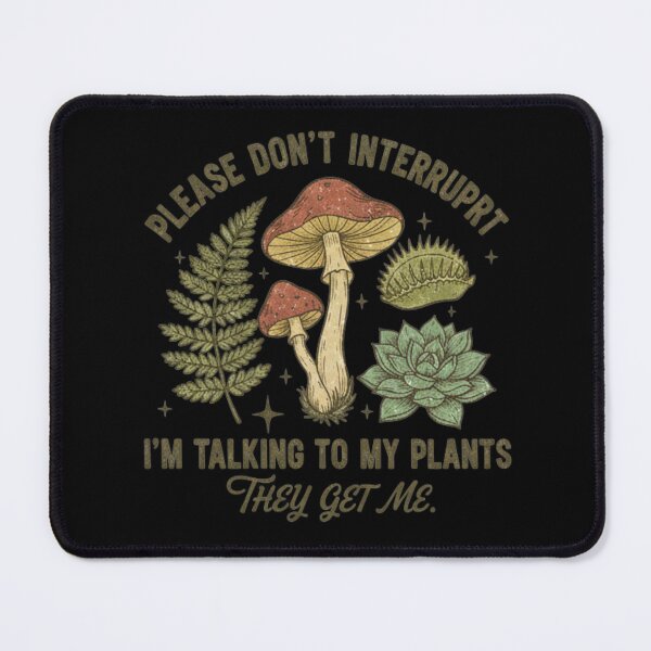 Item preview, Funny Plant Lover Mushroom Fern Vintage Botanical Design designed and sold by BlissHalo.