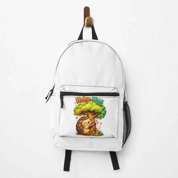 Item preview, Hedge-Hug Funny Hedgehog Tree Hugger Pun – Cute Colorful Animal Art designed and sold by StrayaDesign.