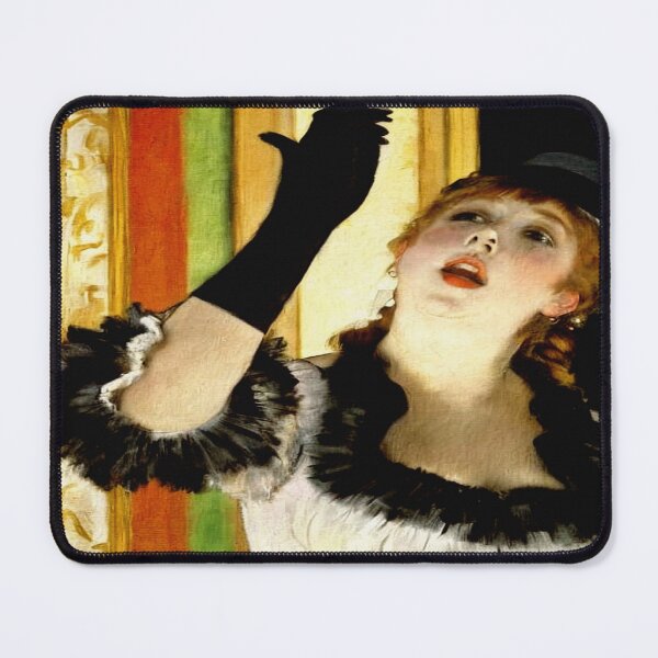 Item preview, Singer With Glove: A Captivating Portrait of Cabaret Glamour and Artistic Presence  designed and sold by artdesignsnow.
