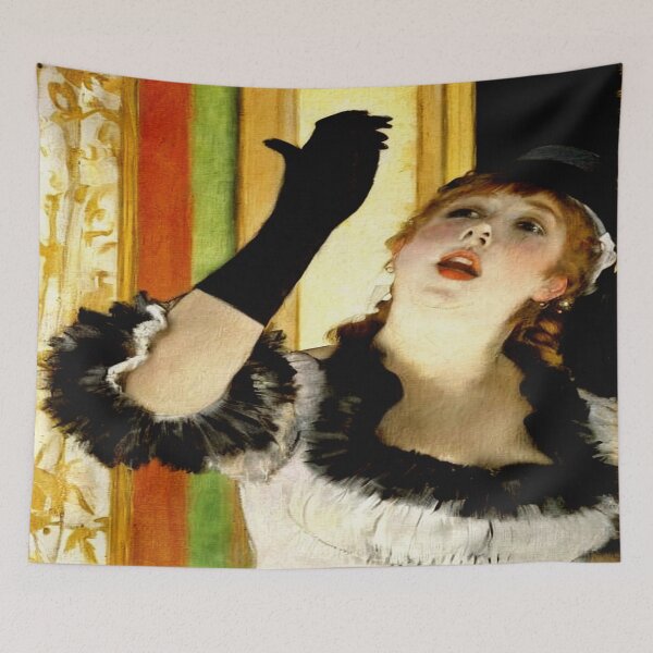 Item preview, Singer With Glove: A Captivating Portrait of Cabaret Glamour and Artistic Presence  designed and sold by artdesignsnow.