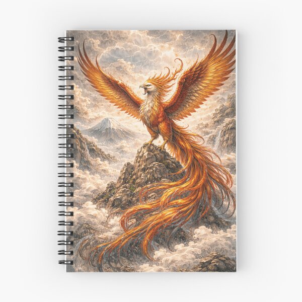 Item preview, Fiery Phoenix designed and sold by Serendipity Bloom.