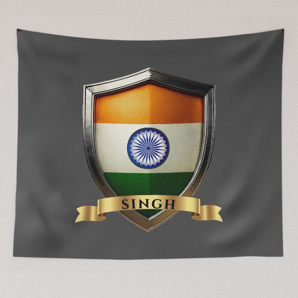 Artikelvorschau, Singh India National Heritage Shield entworfen und verkauft von Highlandkings.