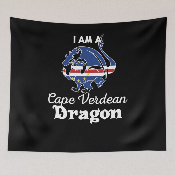 Item preview, Dragon Cape Verdean Flag Cape Verde  designed and sold by countryflags.