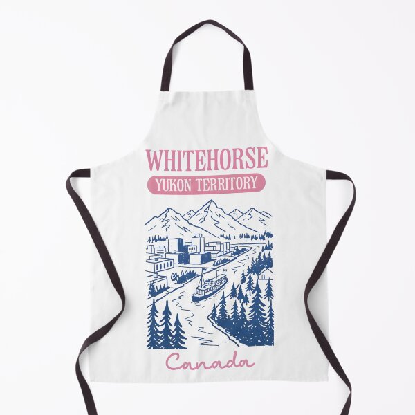 Item preview, Whitehorse Yukon Canada Pastel Pink Vintage Cute Landscape designed and sold by HowToCanadian.