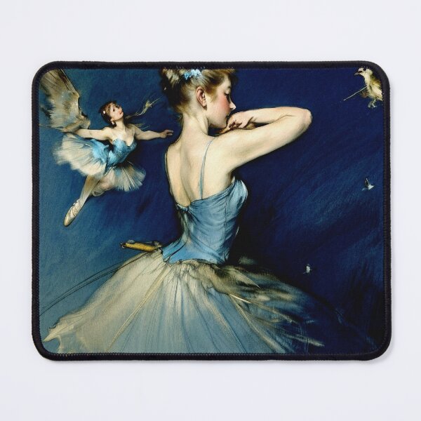 Item preview, Seated Dancer 1873 (3): A Moment of Grace and Contemplation  designed and sold by artdesignsnow.