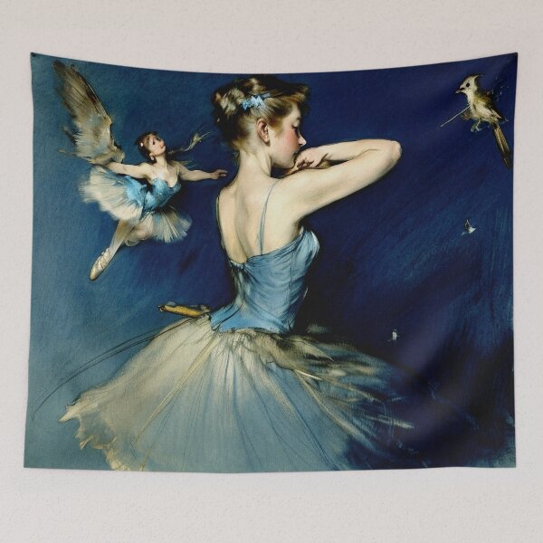 Item preview, Seated Dancer 1873 (3): A Moment of Grace and Contemplation  designed and sold by artdesignsnow.