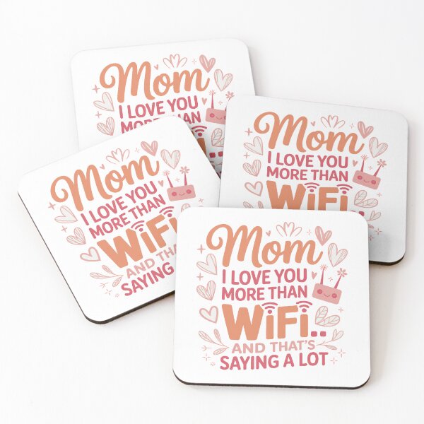 Item preview, Funny I Love You Mom Quote, I Love You Mom designed and sold by graphic-genie.