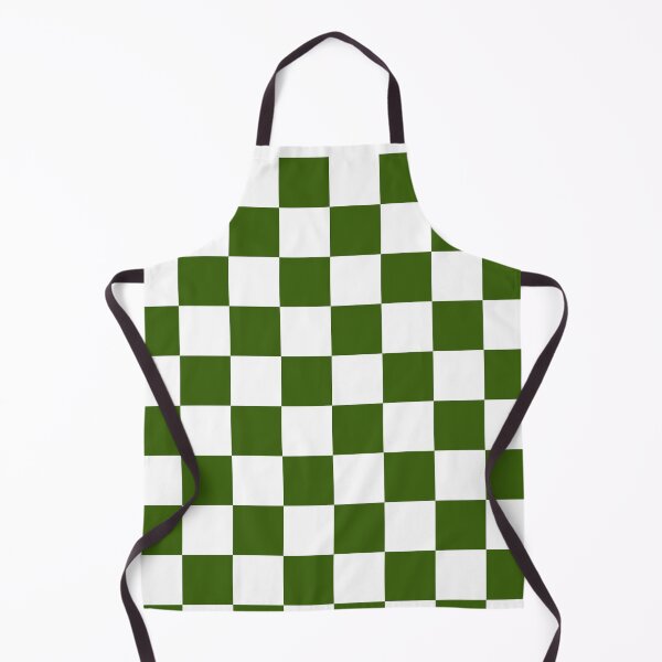 Item preview, Tennis Club Green and White Checkerboard Pattern designed and sold by Zaya_art.