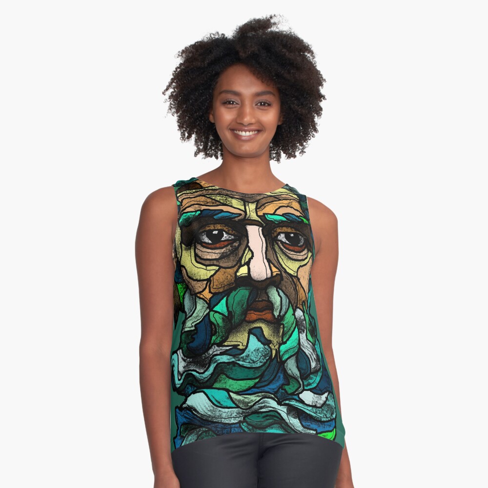 Item preview, Sleeveless Top designed and sold by Packeredo.