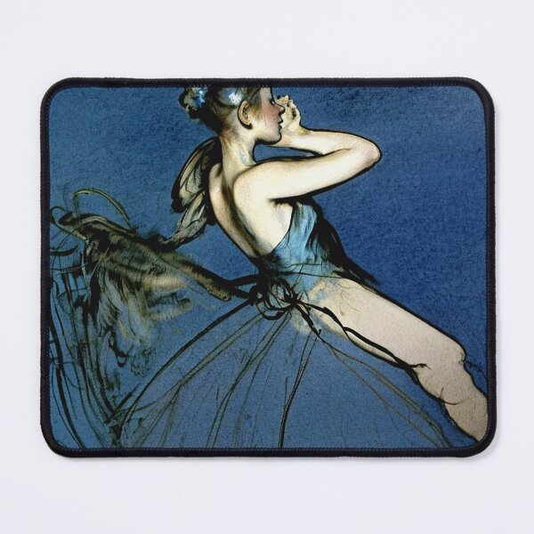 Item preview, Seated Dancer 1873 (2): A Moment of Grace and Contemplation  designed and sold by artdesignsnow.