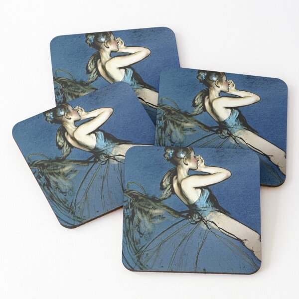 Item preview, Seated Dancer 1873 (2): A Moment of Grace and Contemplation  designed and sold by artdesignsnow.