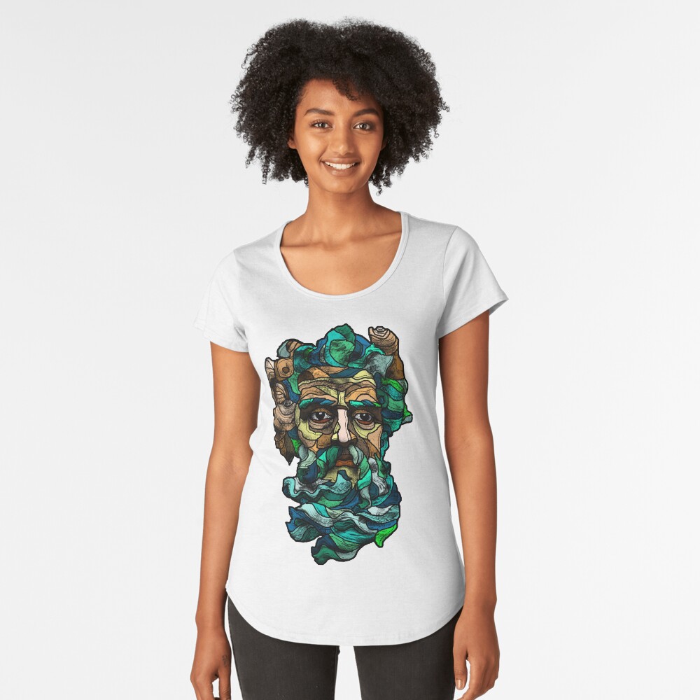 Item preview, Premium Scoop T-Shirt designed and sold by Packeredo.