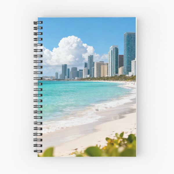 Item preview, Ocean View Travel Poster, Miami Beach Decor designed and sold by BlareBlare.
