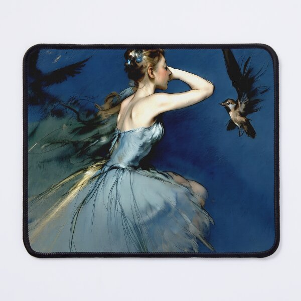 Item preview, Seated Dancer 1873 (1): A Moment of Grace and Contemplation  designed and sold by artdesignsnow.