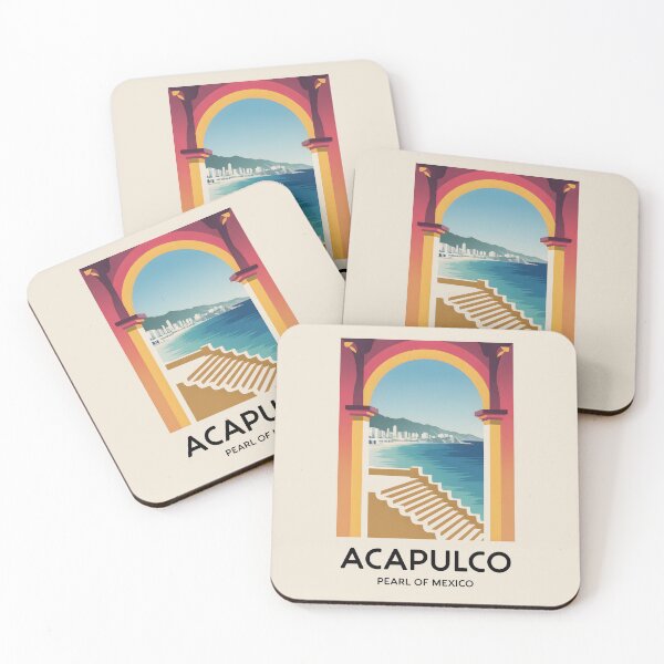 Item preview, Vintage Travel Poster - Acapulco - Mexico designed and sold by Museum Of Non-Existing Art.