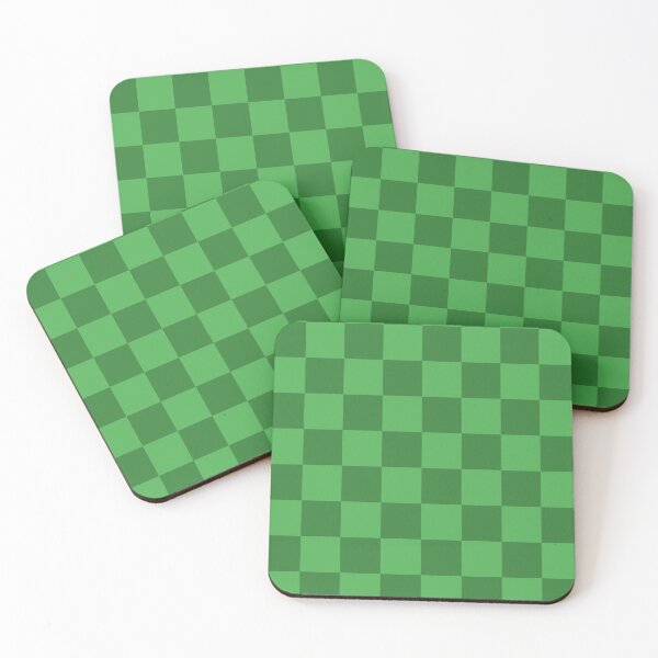 Item preview, Football Green Checkerboard Pattern designed and sold by Zaya_art.