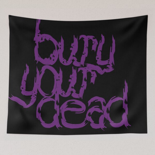 Item preview, Bury Your Dead Text Purple designed and sold by saripsis.