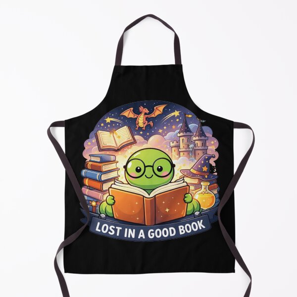 Item preview, Lost In A Good Book Fantasy Art designed and sold by MonkiFlipp.