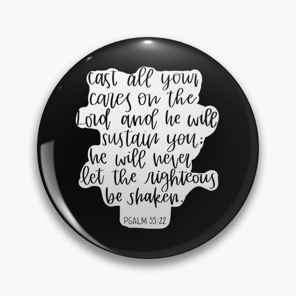 Item preview, Cast Your Cares Psalm 55:22 designed and sold by bunomihpgr99.
