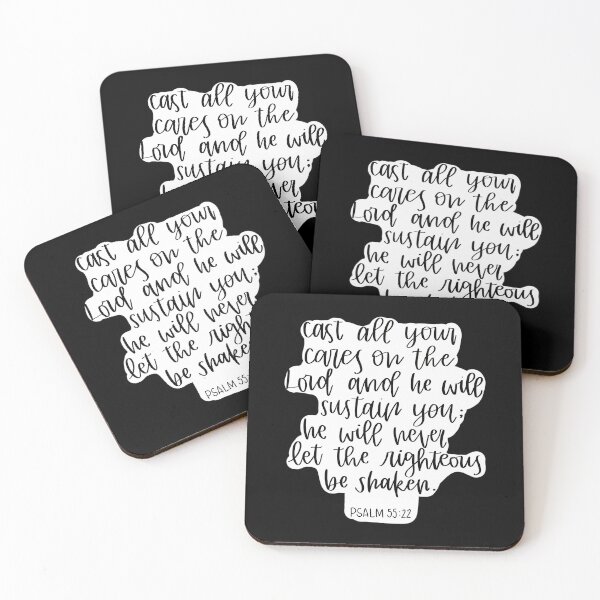 Item preview, Cast Your Cares Psalm 55:22 designed and sold by bunomihpgr99.