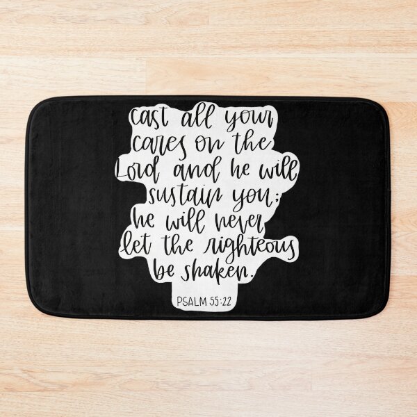Item preview, Cast Your Cares Psalm 55:22 designed and sold by bunomihpgr99.