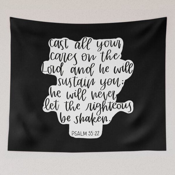 Item preview, Cast Your Cares Psalm 55:22 designed and sold by bunomihpgr99.