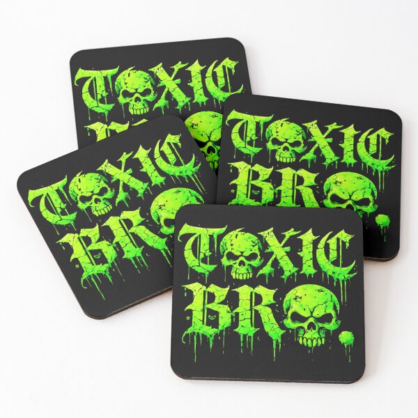 Item preview, Toxic Bro Slime Quote Funny Sarcastic Gift Green Drip  designed and sold by VikArtStudio.