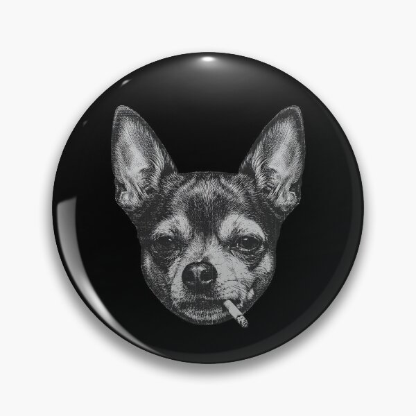 Item preview, Smoking Chihuahua designed and sold by PatternGallery.