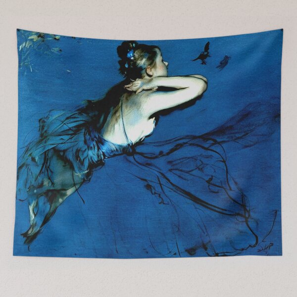 Item preview, Seated Dancer 1873 (0): A Moment of Grace and Contemplation  designed and sold by artdesignsnow.