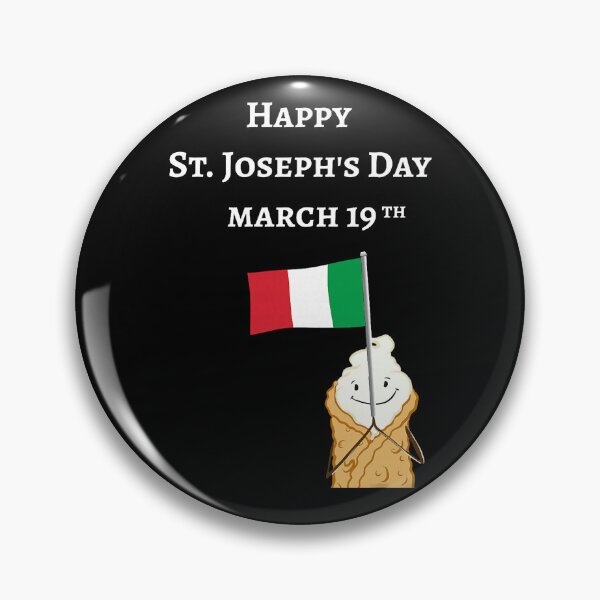 Item preview, Happy St. Joseph's Day Sicilian Cannoli American Italian designed and sold by eloisestewart.