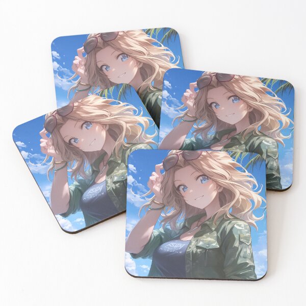 Item preview, Kay Girls Und Panzer Sunglasses Beach Sunshine designed and sold by Tokyonomad.