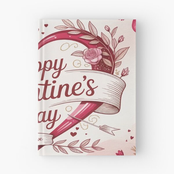 Item preview, Happy Valentine's Day Heart | Romantic Floral Roses Design designed and sold by Midnight Veil Designs.