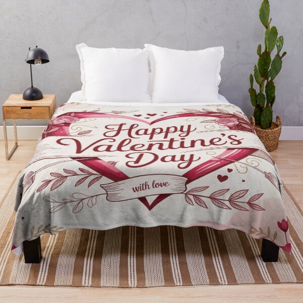 Item preview, Happy Valentine's Day Heart | Romantic Floral Roses Design designed and sold by Midnight Veil Designs.