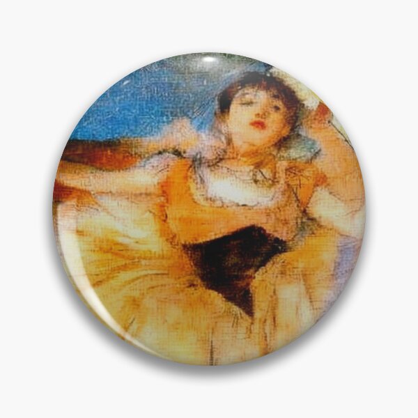 Item preview, Seated Dancer: A Moment of Rest in the Graceful Rhythm of Balletic Splendor  designed and sold by artdesignsnow.