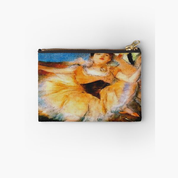 Item preview, Seated Dancer: A Moment of Rest in the Graceful Rhythm of Balletic Splendor  designed and sold by artdesignsnow.