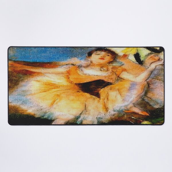 Item preview, Seated Dancer: A Moment of Rest in the Graceful Rhythm of Balletic Splendor  designed and sold by artdesignsnow.