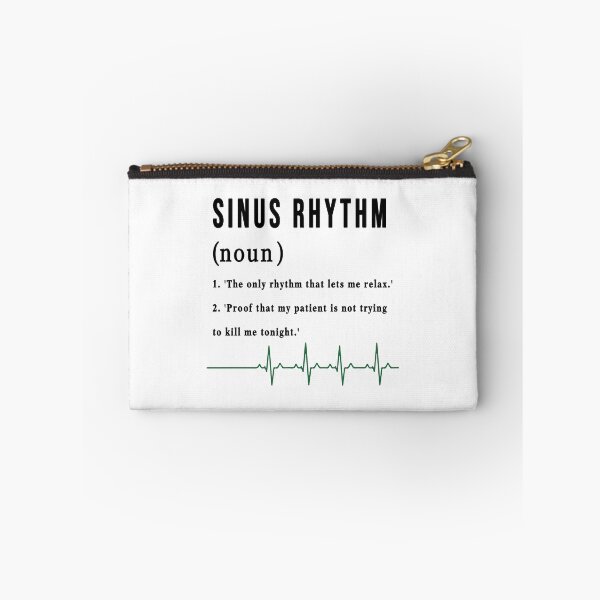 Artikelvorschau, Definition des normalen Sinusrhythmus – Lustige EKG-Grafik einer Kardiologie-Krankenschwester entworfen und verkauft von CrewGifted.