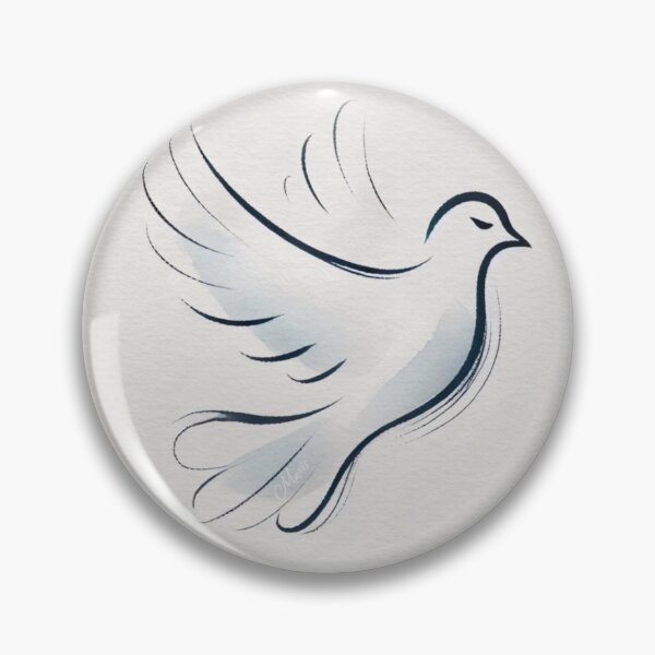 Item preview, Dove of Peace is the Symbol of Hope designed and sold by MoxisWatercolor.