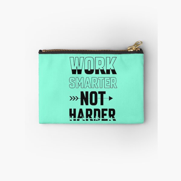 Item preview, Work Smarter Not Harder - Minimalist Motivational Quote designed and sold by GunnuDesigns.