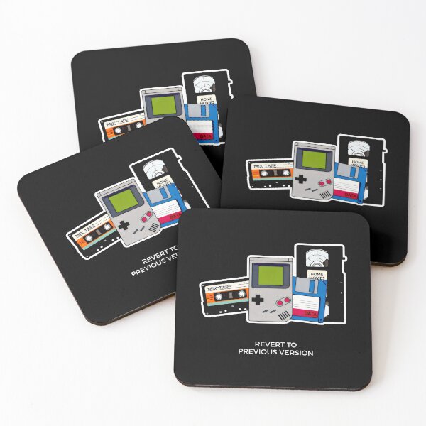 Item preview, Revert to Previous Version Retro Tech and 90s Aesthetic designed and sold by SplashTastic.