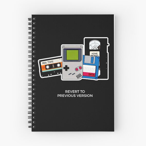 Item preview, Revert to Previous Version Retro Tech and 90s Aesthetic designed and sold by SplashTastic.