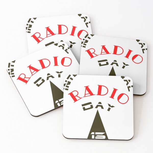 Item preview, International Radio Day 13 February Signal Tower designed and sold by Jaana Day.