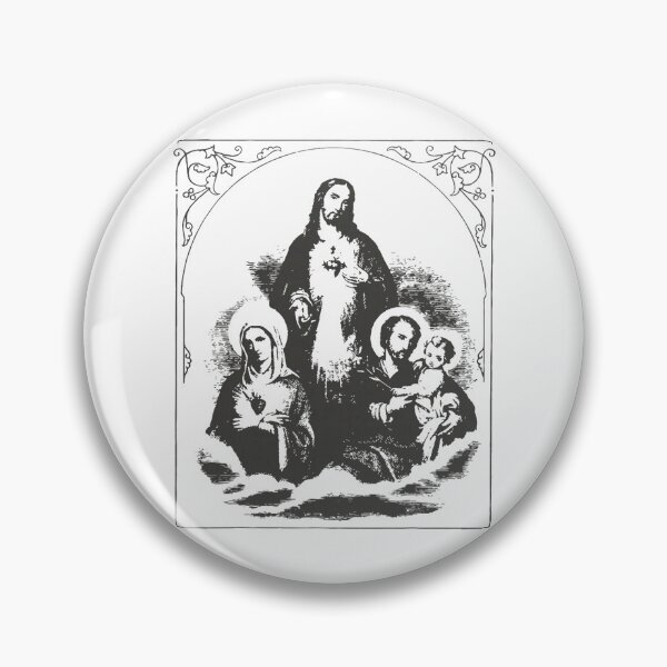 Item preview, Holy Image Catholic Sagrada Family Familia Joseph Mary Jesus designed and sold by eloisestewart.