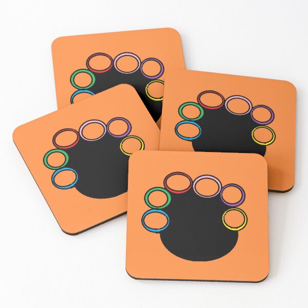 Item preview, Urban Heritage Silhouette - Colorful Rollers Abstract Art designed and sold by Urban-InkStudio.