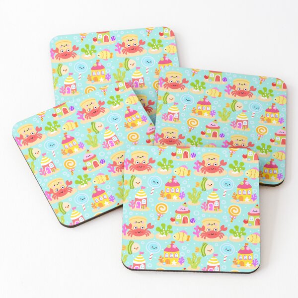 Item preview, Underwater Candy City Seamless designed and sold by KJackArtwork.
