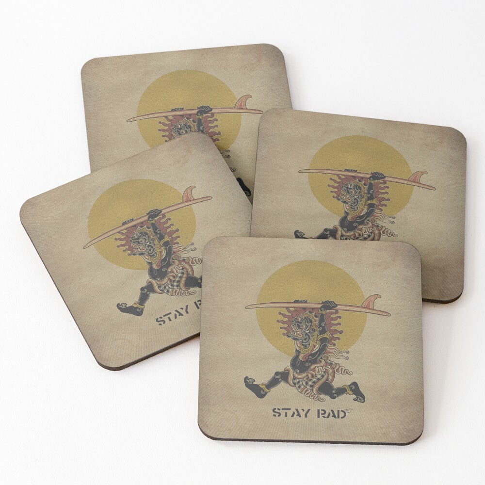 Item preview, Coasters (Set of 4) designed and sold by Wayanbayu.