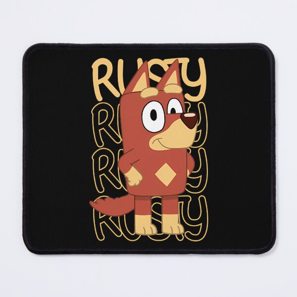 Item preview, bluey Rusty Cartoon designed and sold by wibowo.